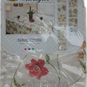 Покривка за маса с цветя кръгла 140