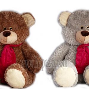 Детска плюшена играчка Мече с шал