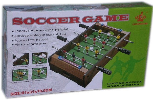 Детска игра Футбол джага с дървена конструкция