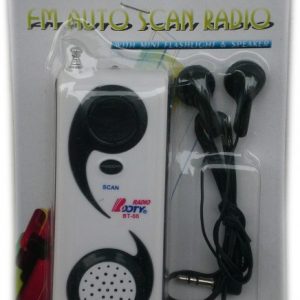 Радио с фенерче и слушалки - FM auto scan radio