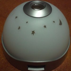 Електронен часовник със светлини