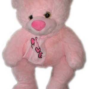Подарък за свети Валентин - голямо розово плюшено Мече