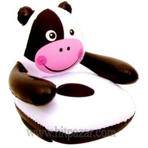 Надуваем Bestway Бестуей фотьойл Крава 75025