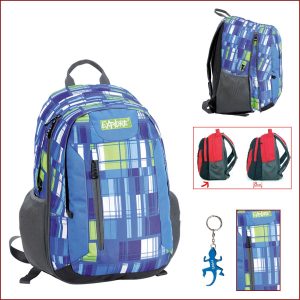 Gabol - Explore раница с разширяващо се дъно-синя