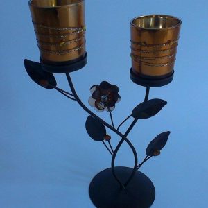 Свещник - висок двоен