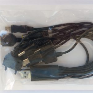 USB кабел/преходник с 10 накрайника - стандартни