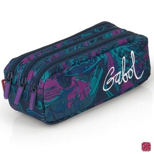 ГАБОЛ Gabol - Deep Ученически несесер с 3 ципа