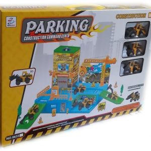 Детски комплект Паркинг - Строителен кран 6633