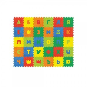 Мек пъзел EVA Букви