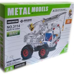 Детски комплект Конструктор 243 части - метален