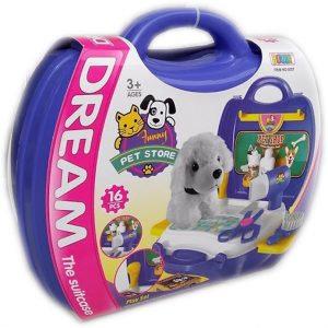 Детски комплект в куфарче Животни