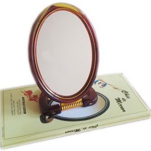 Огледало с поставка - двустранно , увеличително