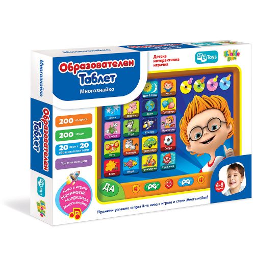 Таблет образователен МНОГОЗНАЙКО THINKLE STARS