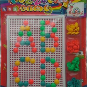 Мозайка на картон едри пинчета