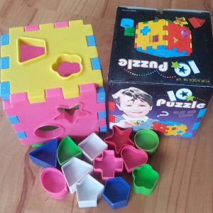 Сортер, магическо кубче пъзел с форми