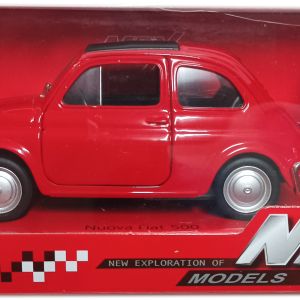 Метална кола с отварящи се врати Фиат Нуова Nuova fiat 500 Welly