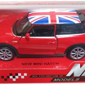 Метална кола с отварящи се врати Мини Хеч New Mini Hatch Welly