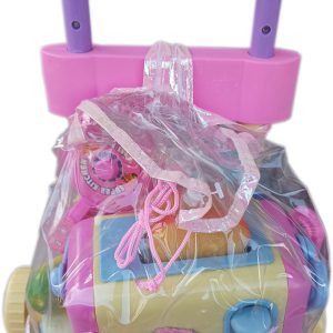 Тостер с прибори за хранене за кукли и количка 19 части