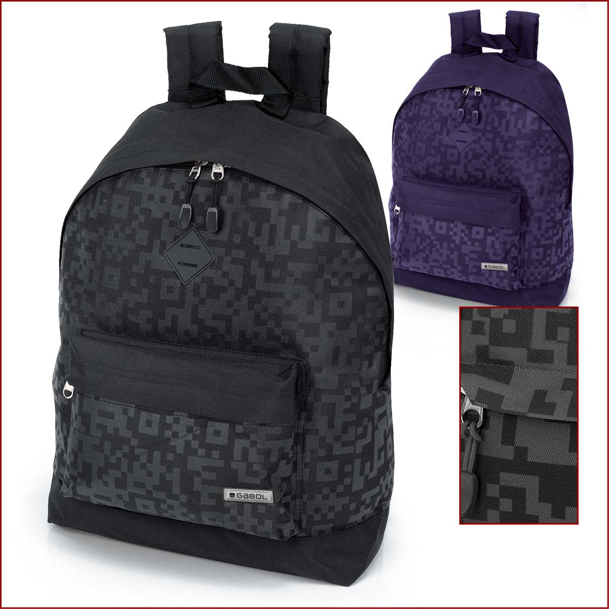 ГАБОЛ Gabol - Treck Ученическа раница с едно отделение 212703