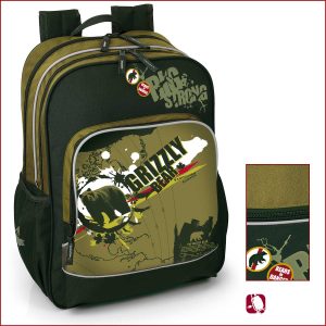 ГАБОЛ Gabol - Grizzly Ученическа раница с две отделения 209800