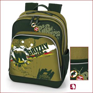ГАБОЛ Gabol - Grizzly Ученическа раница с две отделения 209804