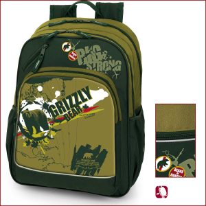 ГАБОЛ Gabol - Grizzly Ученическа раница с две отделения 209851