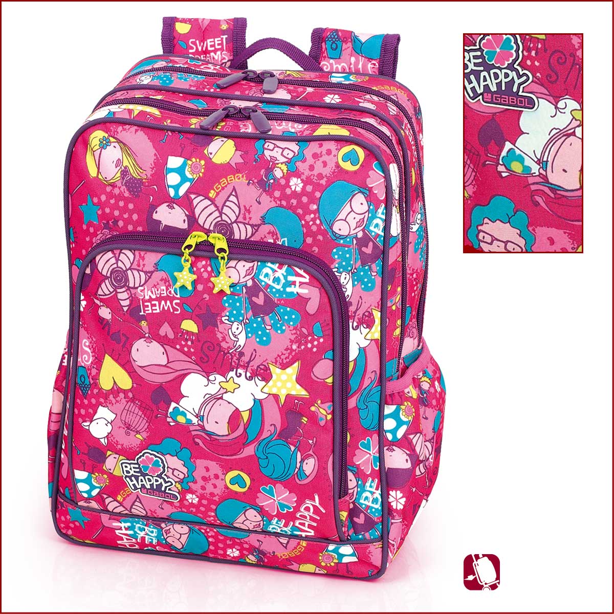ГАБОЛ Gabol - Happy Ученическа раница 209304