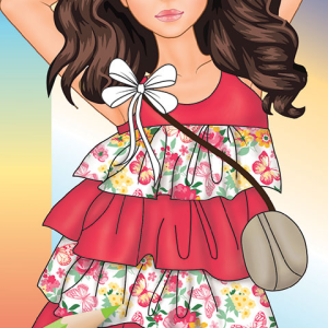 Мини МОДЕЛИ 5 - Дорисувай или нарисувай различни тоалети