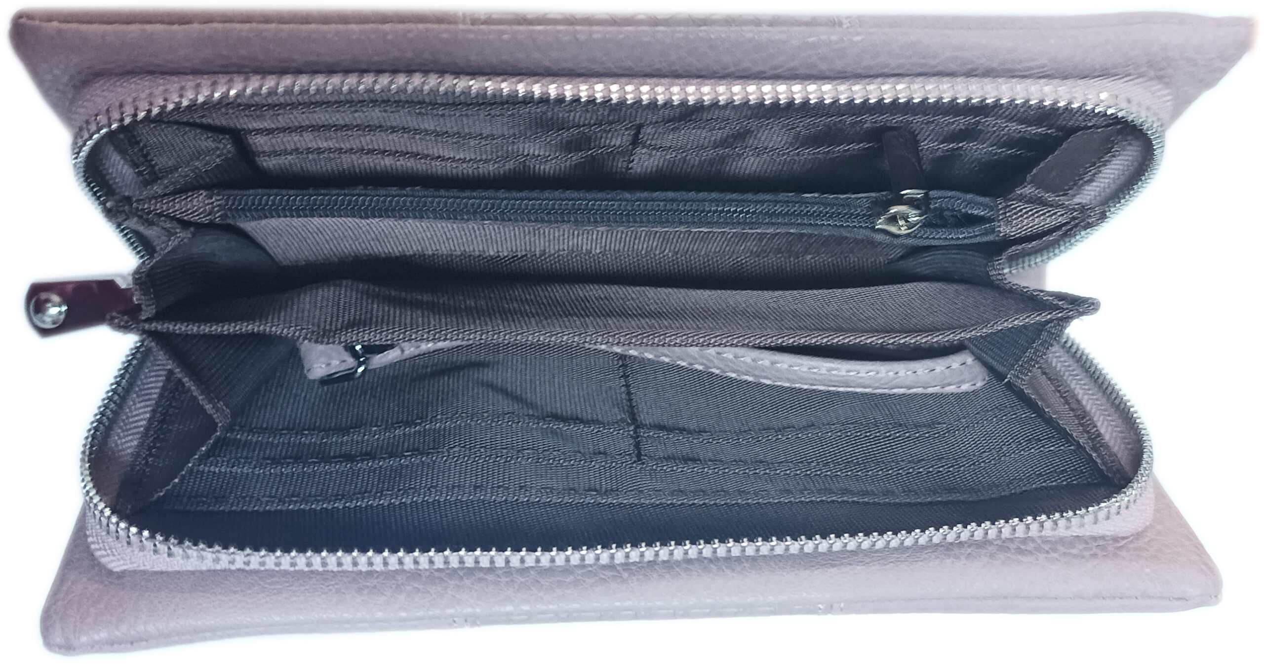 Портмоне с цип и калъф за телефон - голямо.