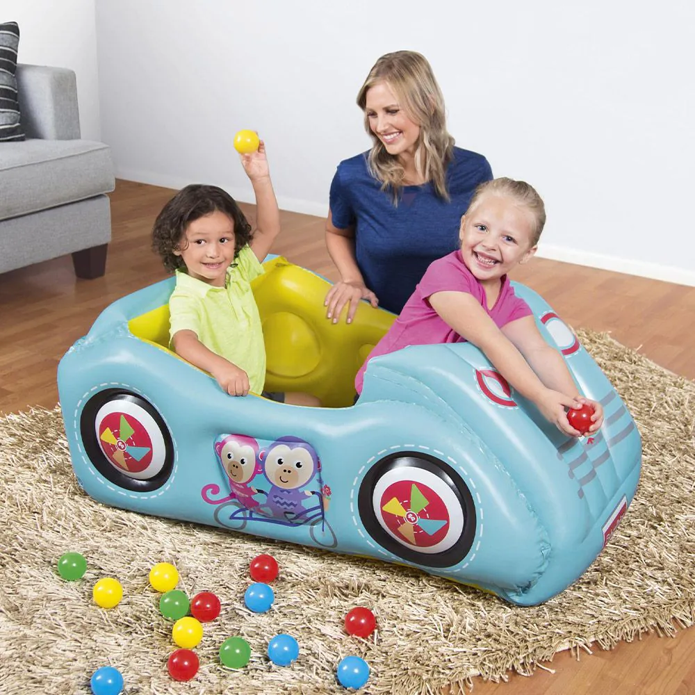 Надуваема кола с 25 топки Бестуей BESTWAY FISHER PRICE 93535