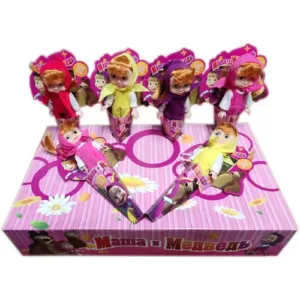 Комплект кукли Маша и Мечока четири различни цвята