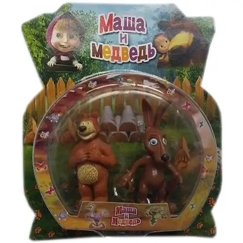 Маша и мечока - комплект с две фигури
