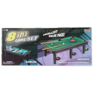 Билярд спортен комплект 8 в 1 игри