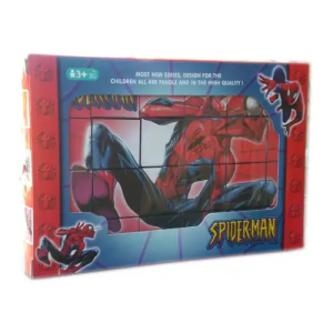 Спайдърмен кубчета пъзел с картинка