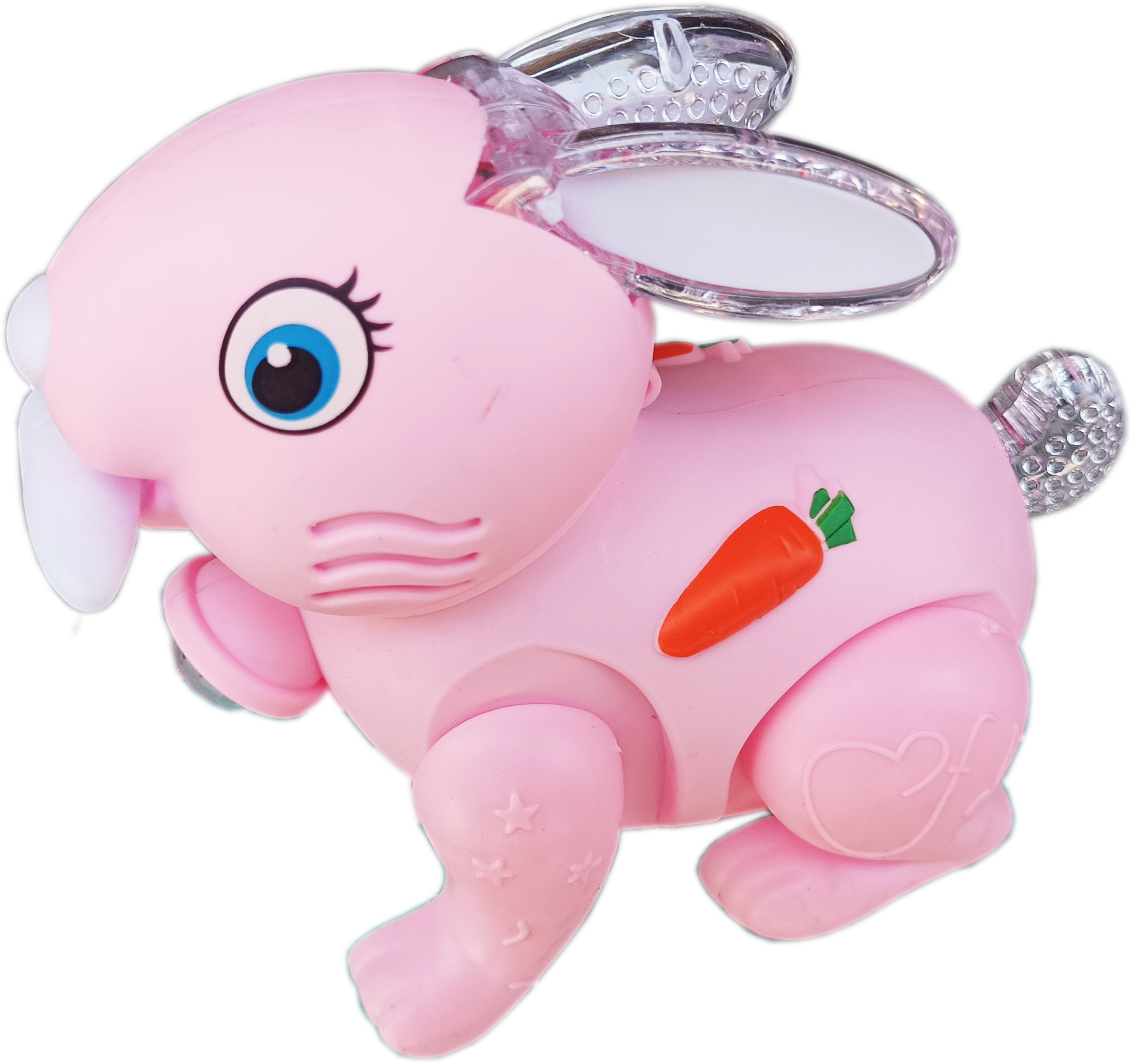 Заек с музика и светлина, подскачащ