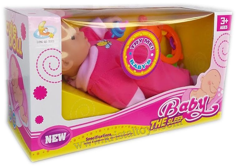 Кукла Спящо Бебе с Аксесоари The Sleep Baby