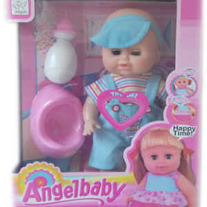 Пикаещо бебе с гърне и музика