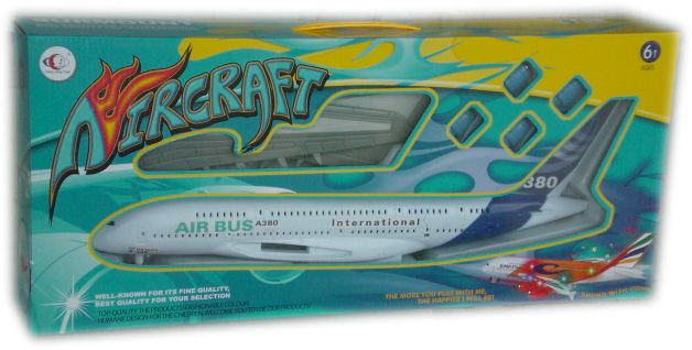 Сглобяем самолет Еърбъс A380 със звук и светлина