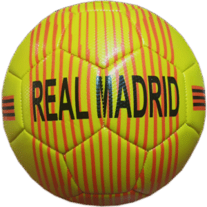 Футболна топка Реал Мадрид Real Madrid нова жълта