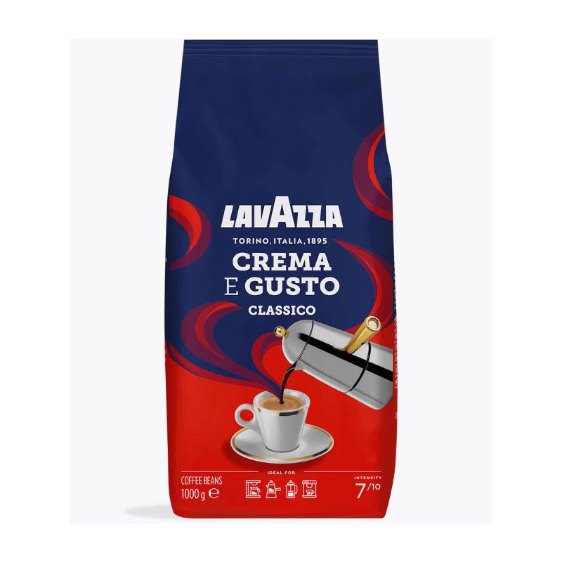 Кафе Lavazza Crema e Gusto Classico 1кг зърна