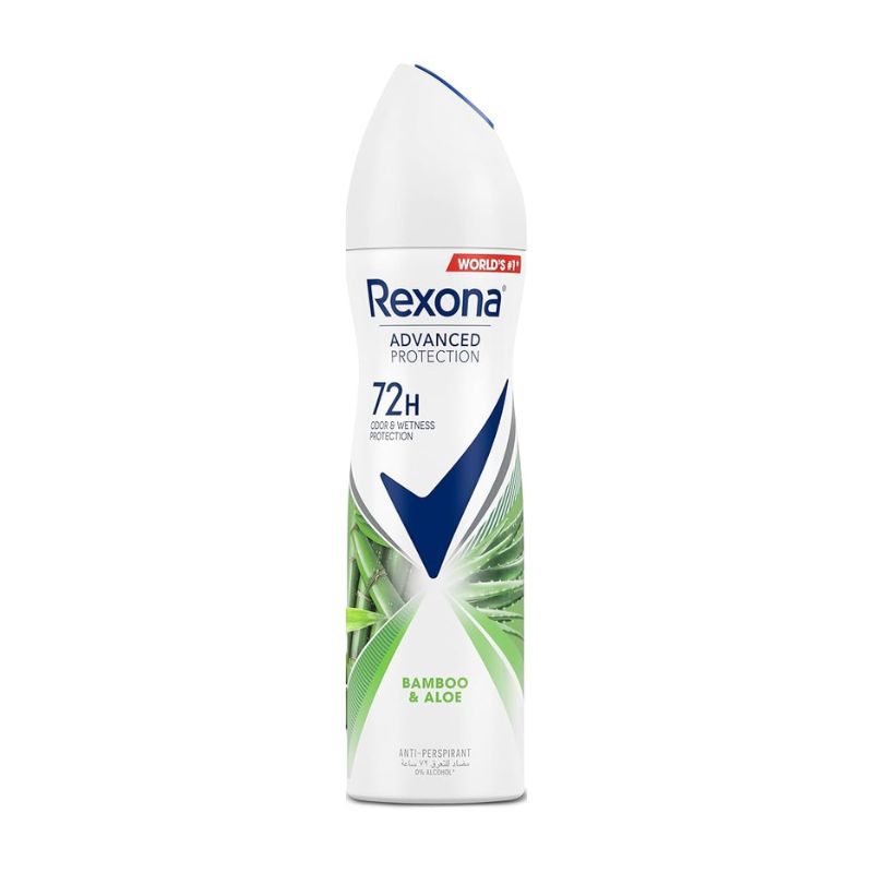 Део спрей дезодорант Rexona Bamboo and Aloe Vera 72h 150мл