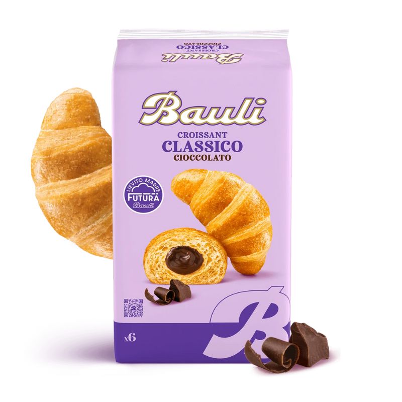 Кроасан Bauli Cacao с какаов крем 6бр 300гр