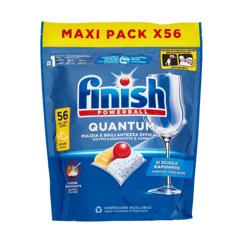 Таблетки съдомиялна Finish Quantum 56 съдомиялни