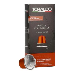 Кафе Toraldo Cremosa за nespresso 10бр алуминиеви
