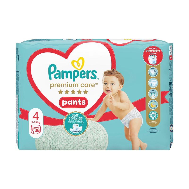 Памперс гащи Pampers Premium Care 4 38бр