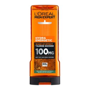 Душ гел Loreal Wake Up Efect Taurine shower събуждащ ефект за тяло, лице, коса и овлажнява 400мл