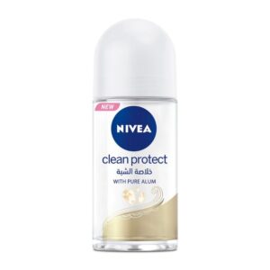 Рол-он дезодорант Nivea Clean Protect 48h vitamin E 0пр alcohol с чиста стипца 50мл