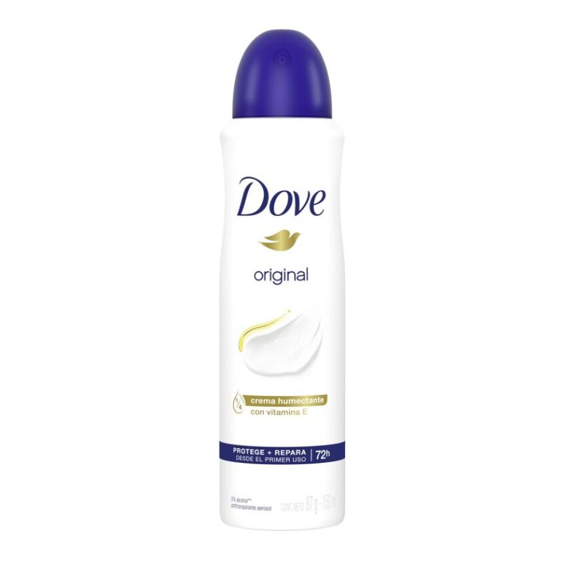 Део спрей дезодорант Dove Original 48h 150мл