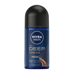 Рол-он дезодорант Nivea men Deep Espresso antibacterial антибактериален 72h 50мл