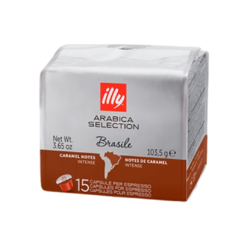 Кафе illy Brasile за mps капсула 15бр